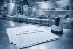 Grafic de igienizare bucătărie – model complet conform HACCP