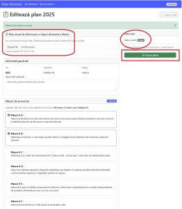 Ghid Pas cu Pas: Cum încarci Planul de Diminuare a Risipei Alimentare pe platforma MADR (risipaalimentara.madr.ro)